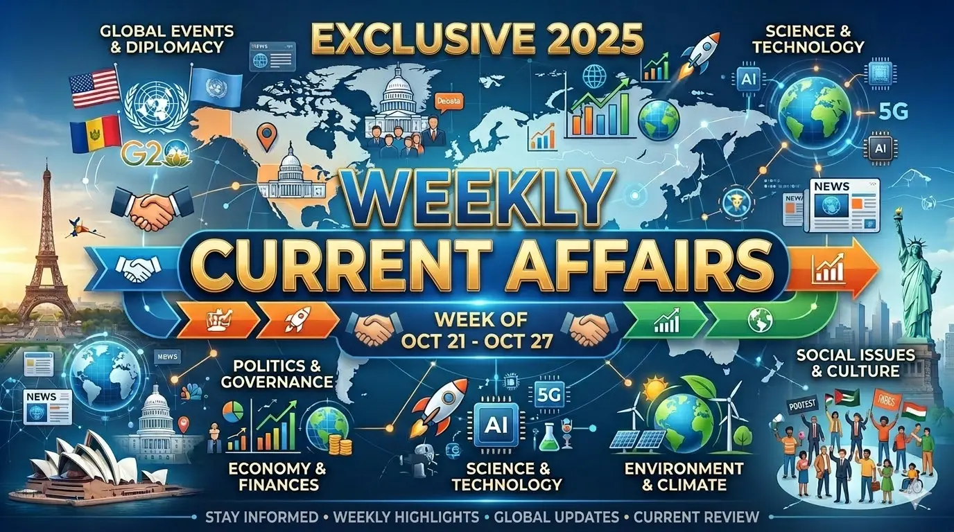Weekly Current Affairs